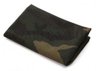 Шарф-сетка 160 х 40 см Woodland Camo (мягкий трикотаж)